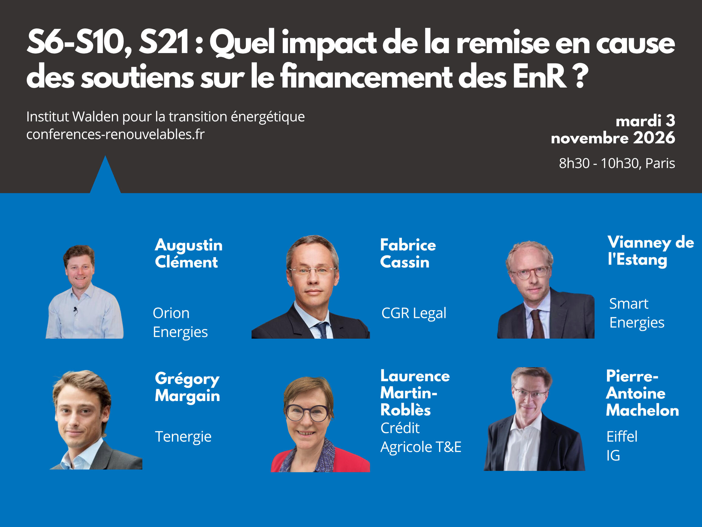 Prochaine conférence Prochaine conférence